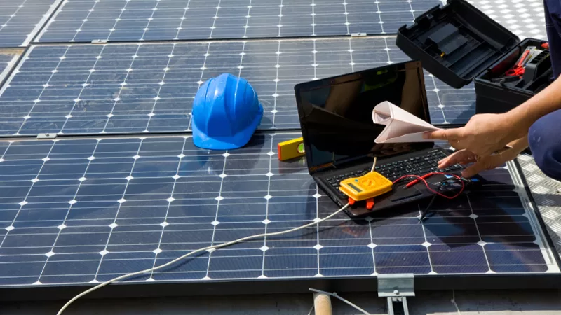 Solar rooftop site assessment in Jaipur